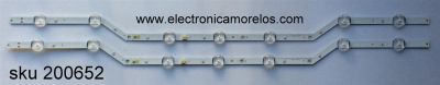 KIT DE LED PARA TV / SAMSUNG NUMERO DE PARTE 36236A / LM41-00134A_LM41-00147A / PANEL JJ032BGE-R2 / MODELO UN32J525DAFXZA LS03